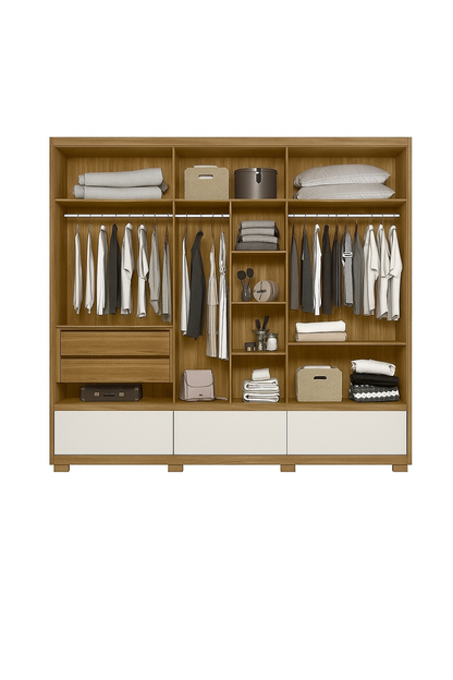 Ropero Amazonas Freijo/Blanco