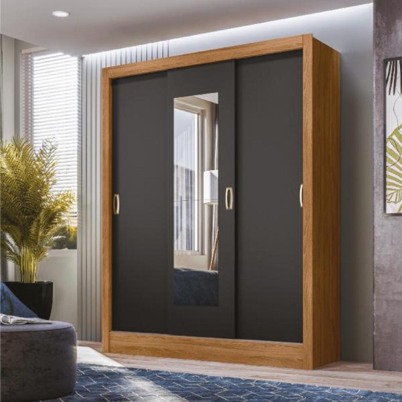 Ropero Bolivia Freijo/Gris