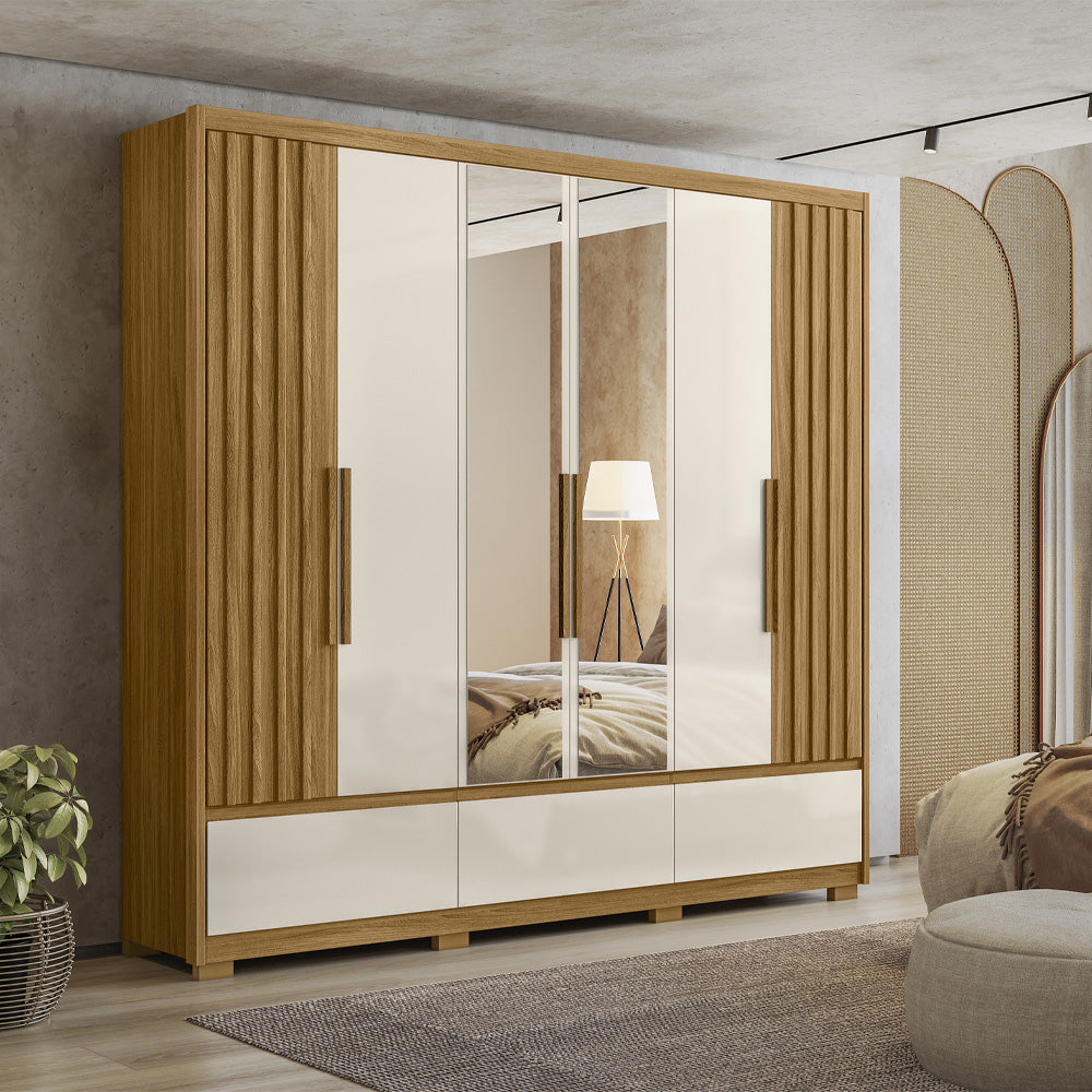 Ropero Amazonas Freijo/Blanco